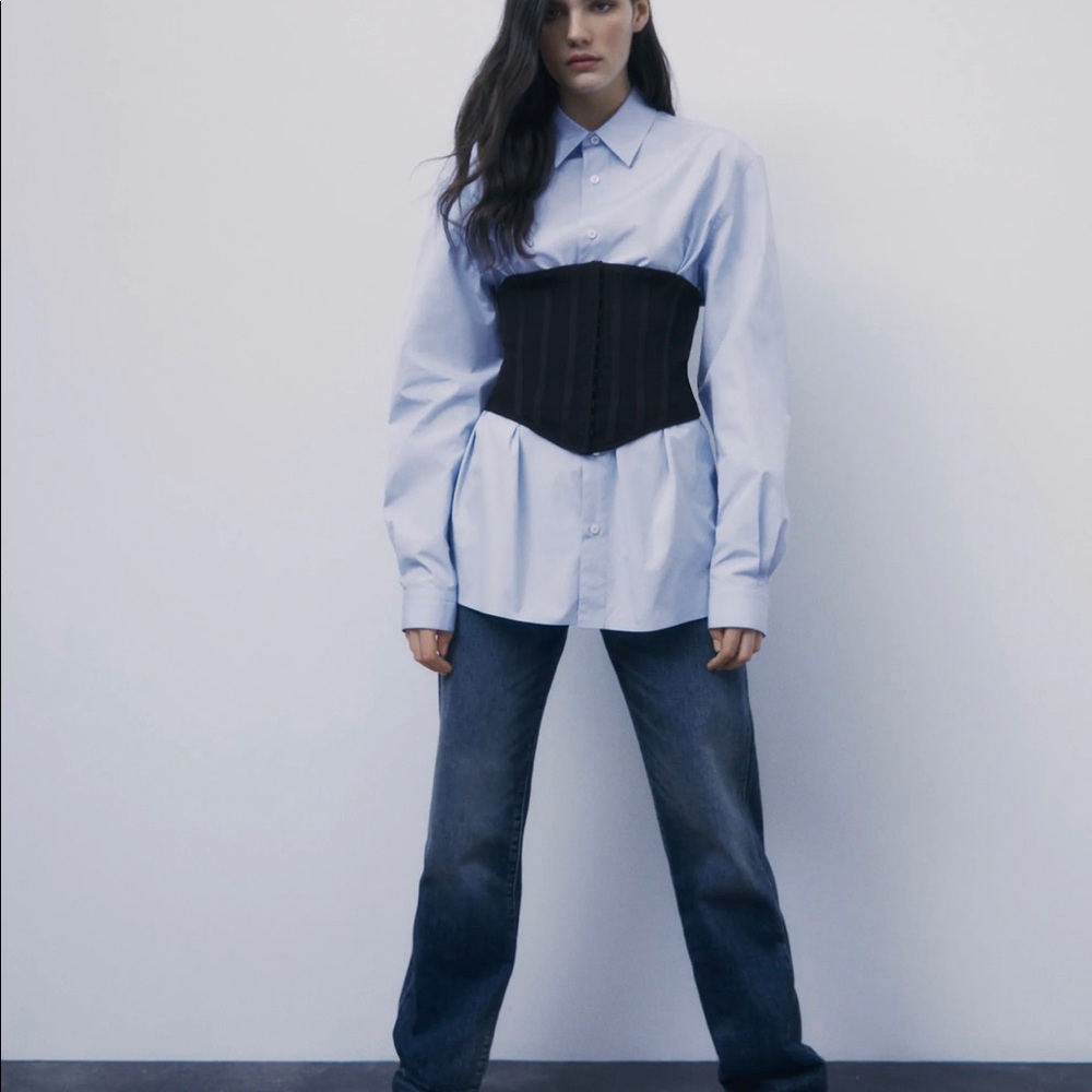 Zara knit corset